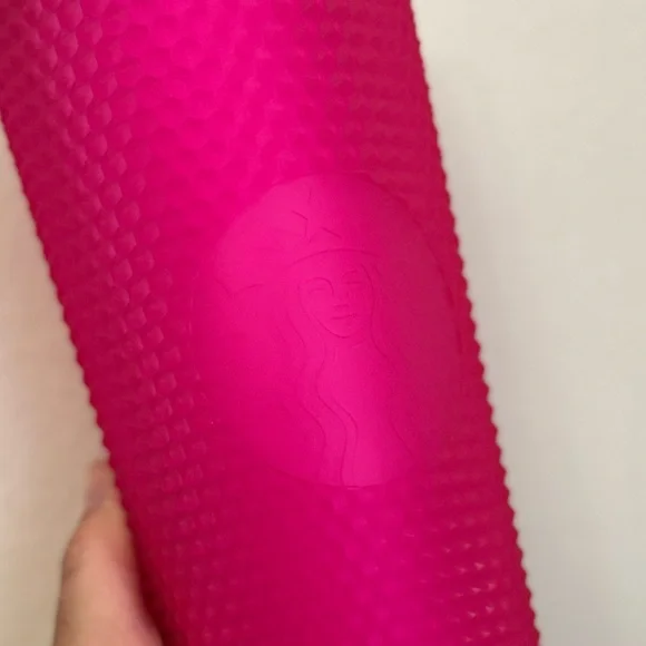 Pink Starbucks tumbler
